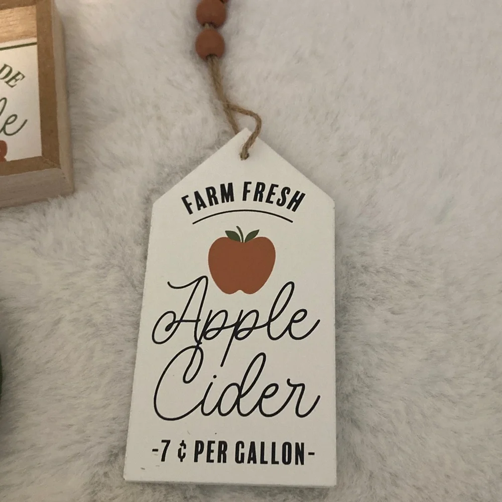 Target BP 2022 Rustic Fall Decor Set with Apple Theme